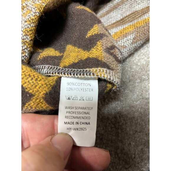 Southwestern Aztec Style Button-Up Shacket Womens Small Yellowstone‎ Vibes - Picture 16 of 16